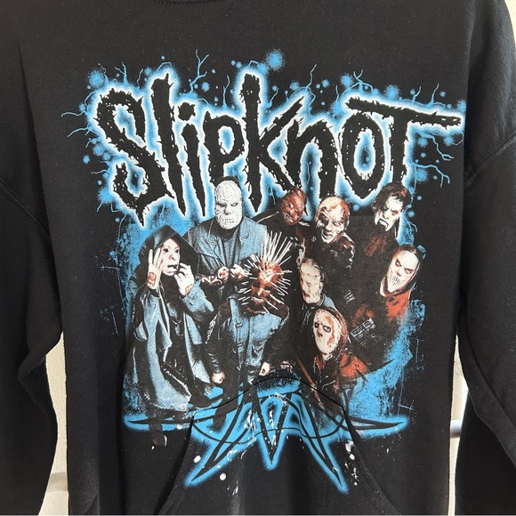 Slipknot 2021 tour hoodie with blue graphic - Picture 2 of 8